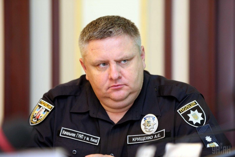 Глава полиции Киева Крищенко ушел в отставку