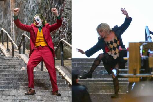 
            Леди Гага повторила "танец Джокера" на съемках второго фильма        